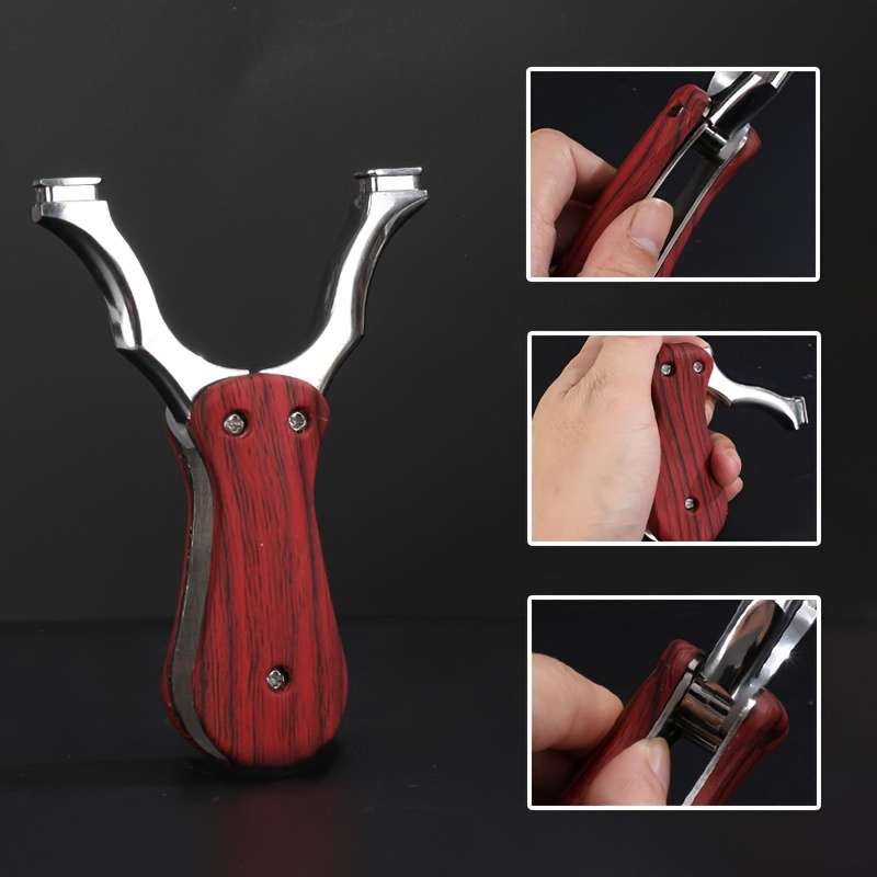 Slingshot Color Black Slingshot  Add  3 Rubber Bands 300 Mud Balls