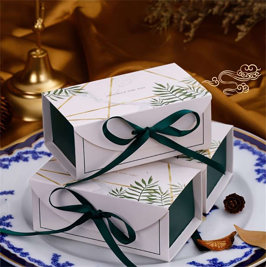 Christmas Gift Boxes Color Blue Model Small-24Pcs