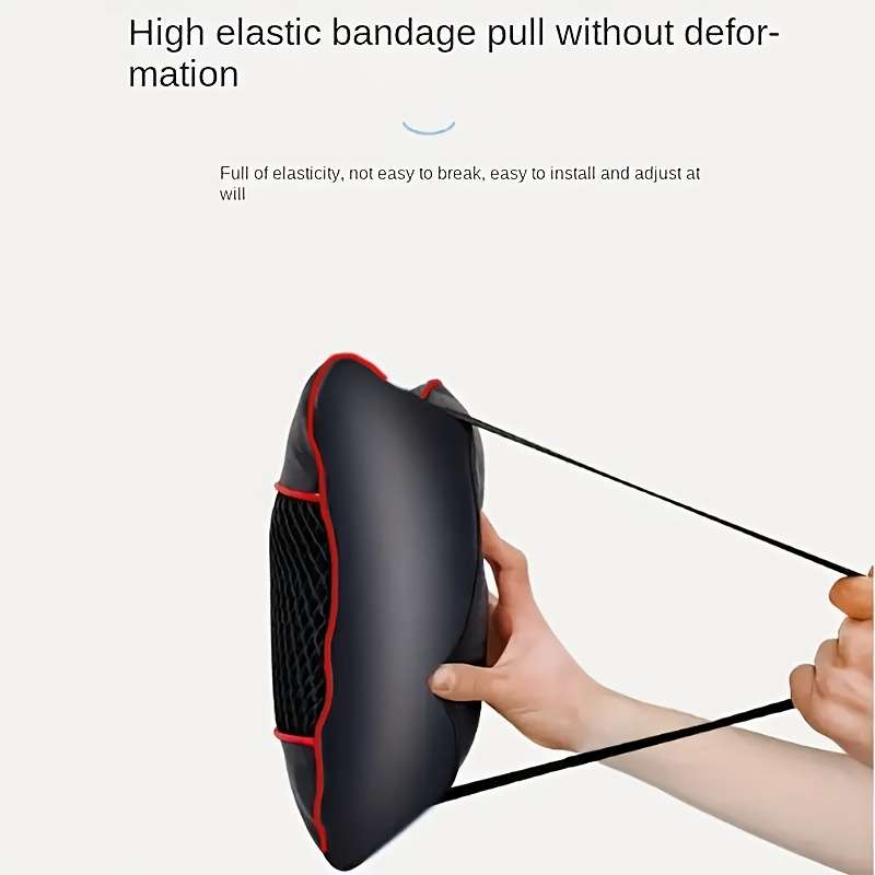 Car Seat Cushion 2Pcs Black