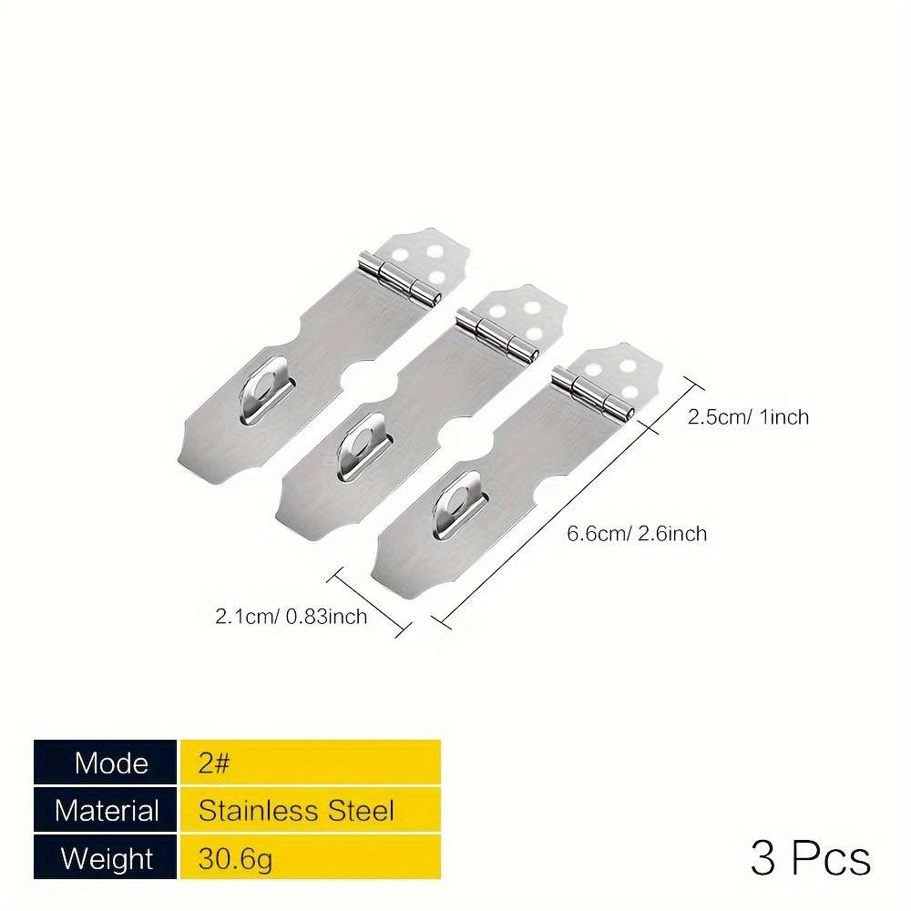 Lock Size 5.8Cm 2.3 Inch   Quantity 3Pcs