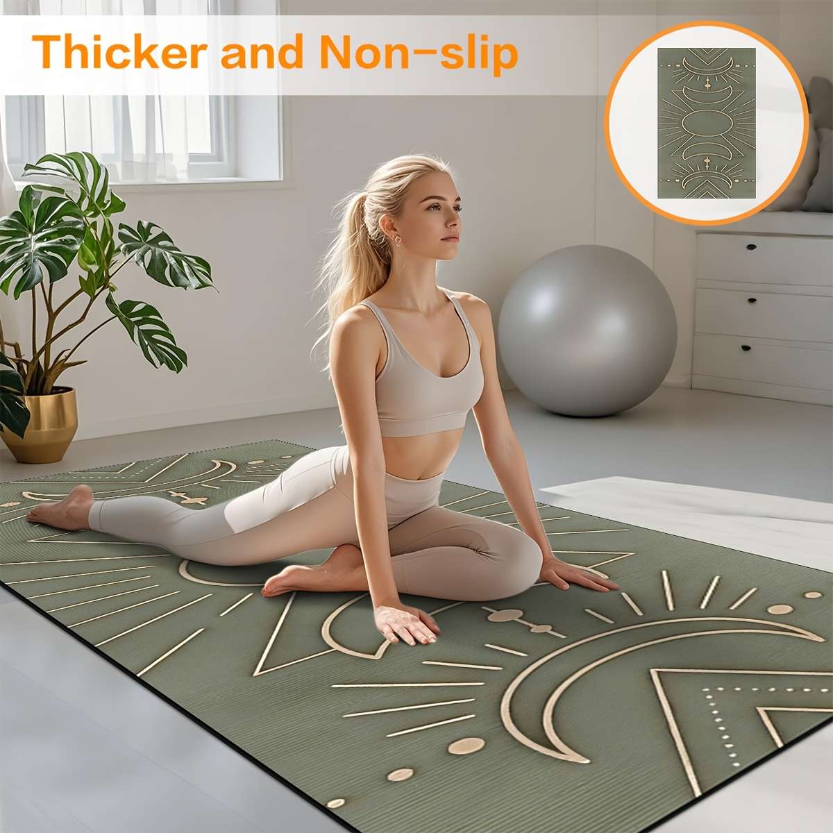 Yoga Mat 100*180Cm39.37*70.87In