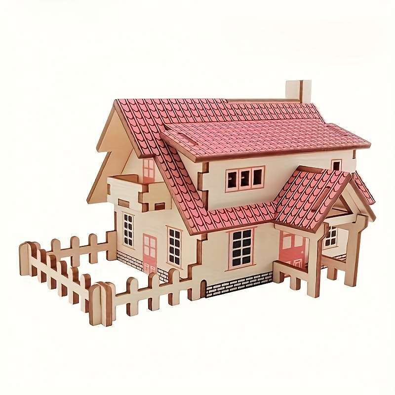 3D House Puzzle Model Quantity
