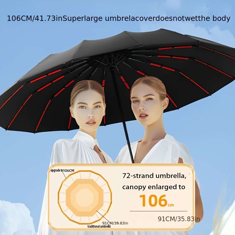 Umbrella Color 12K Dark Blue 33 Automatic Umbrella