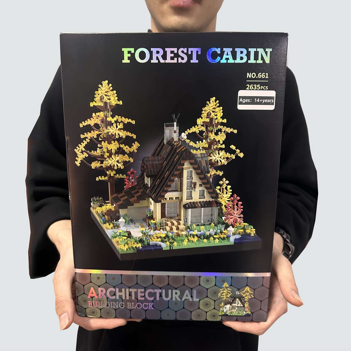 3D Building Model Puzzle Set Items No.661