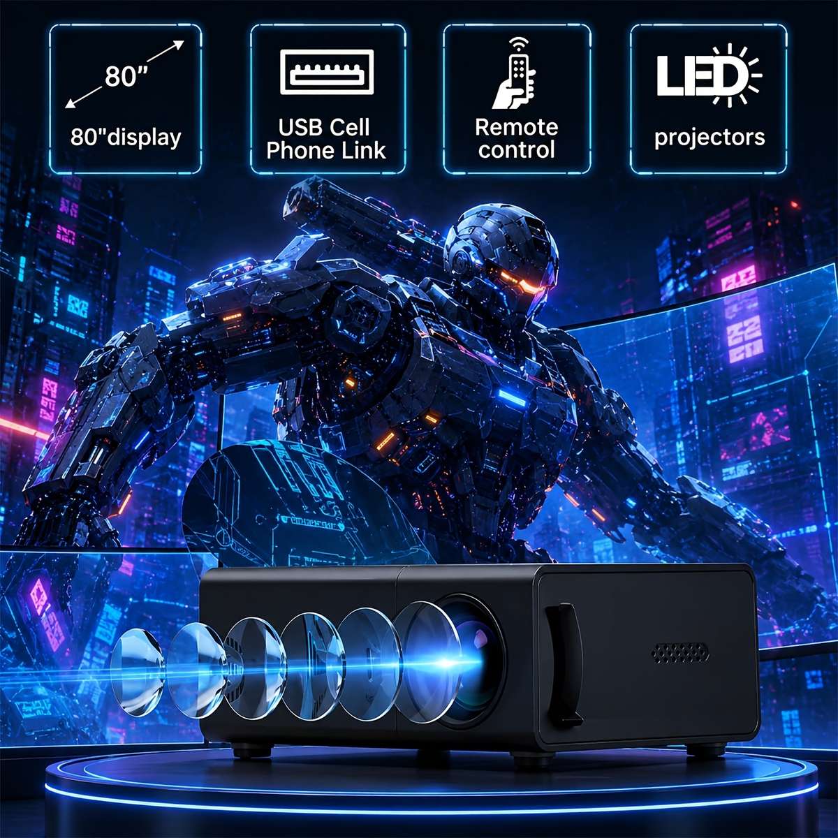Projector Model Mini Projector