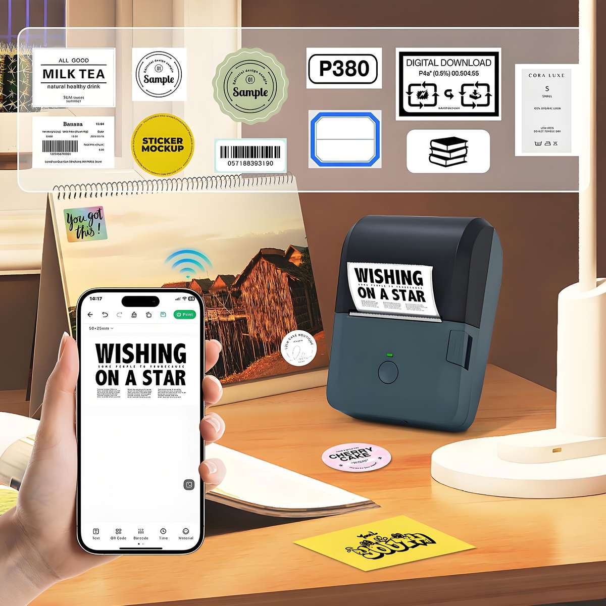 Printer Model Y50 2 Roll Paper