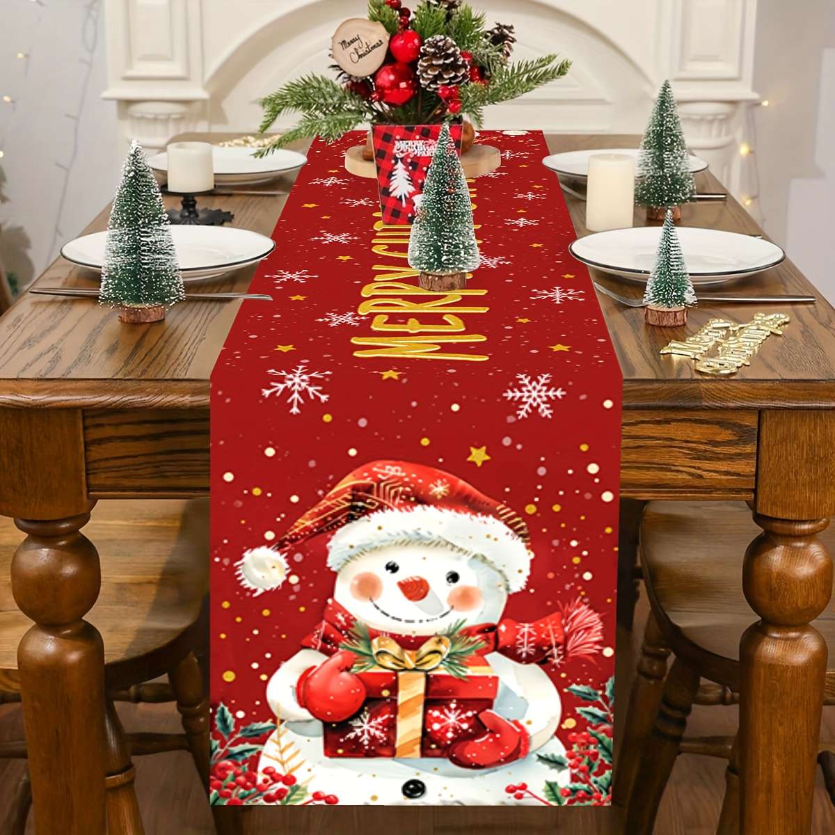 Christmas Tablecloth Quantity 1Pc