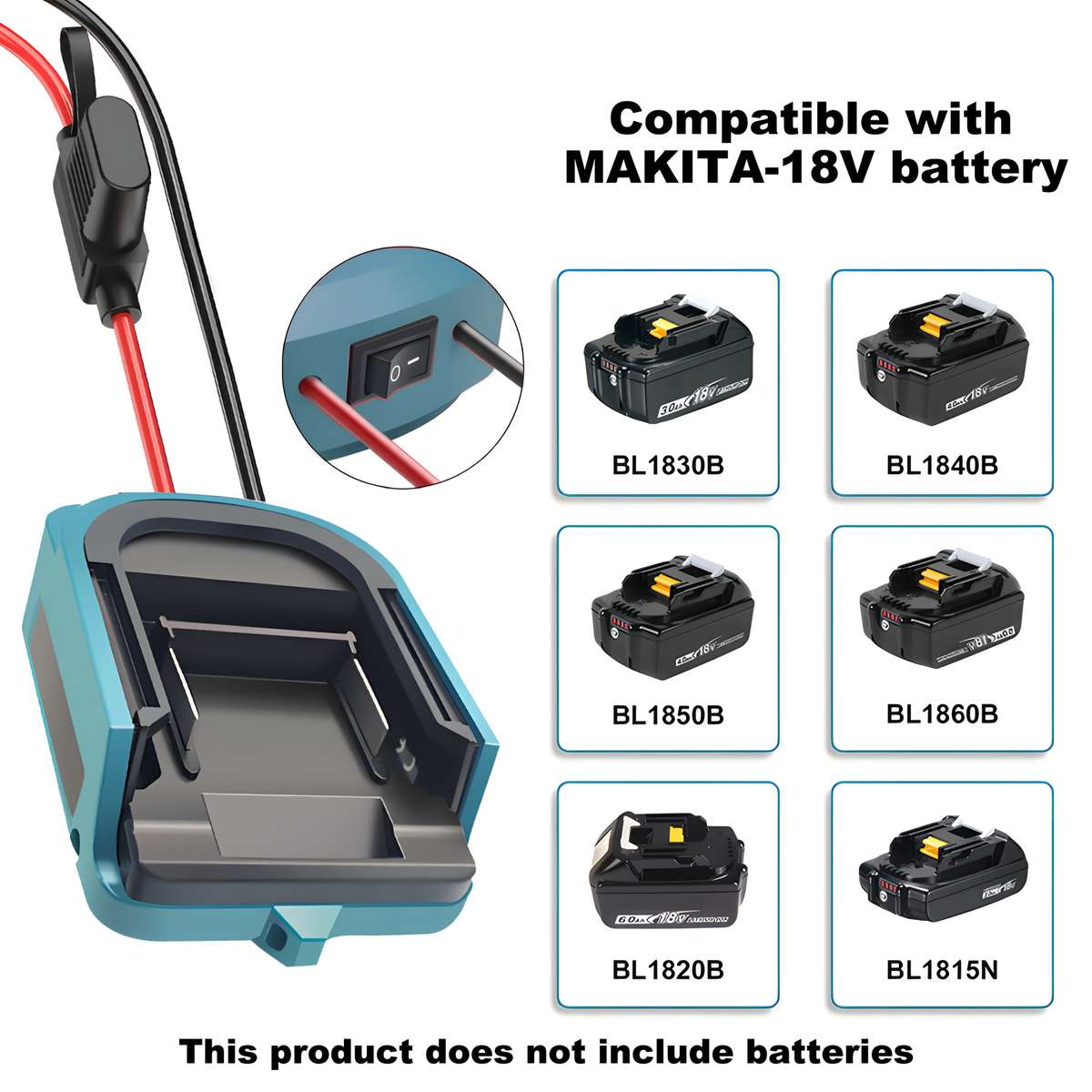 Car Accessories Model For Makita 18V