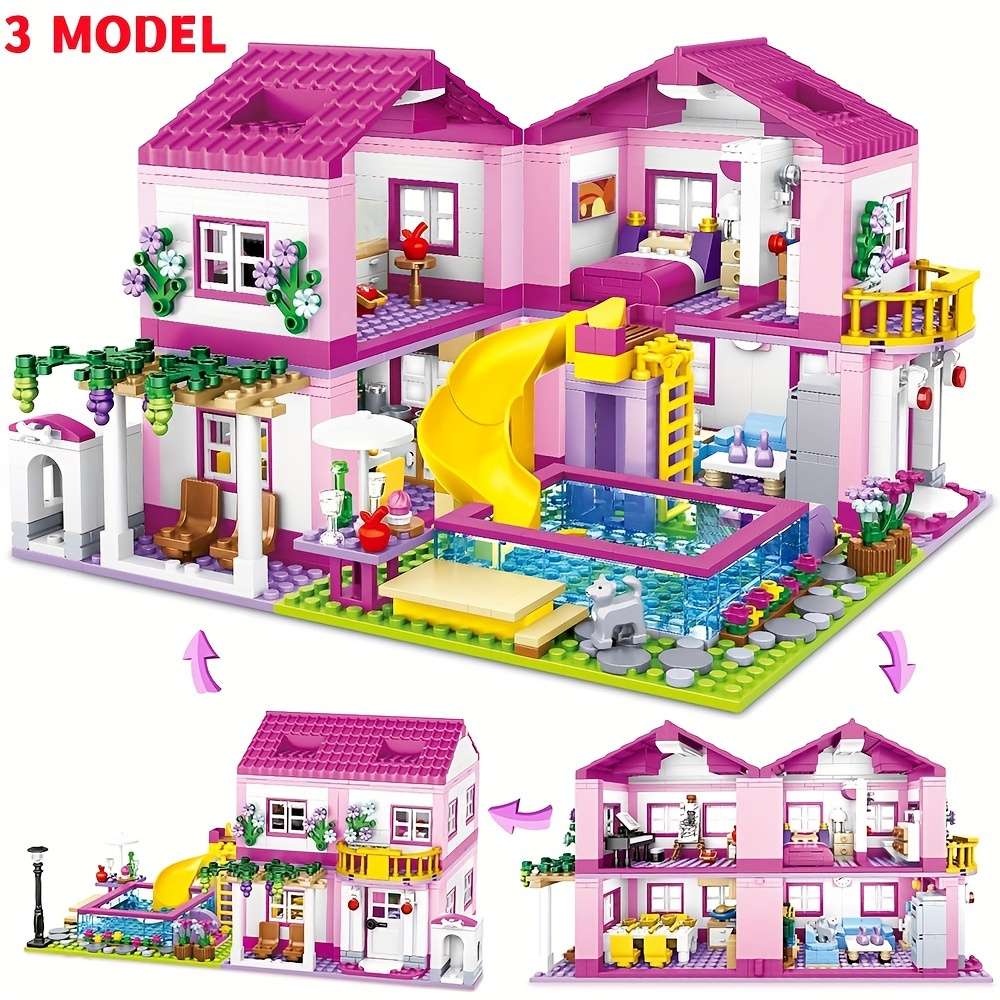 Building Toy Architectural Model Toy Set Quantity 1018Pcs