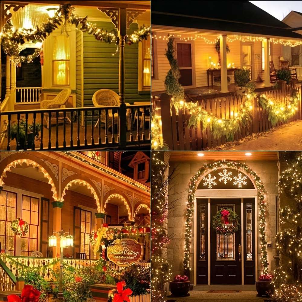 Christmas Lights Multicolor Size 4Pack   7M 22.96Ft  50Led  4