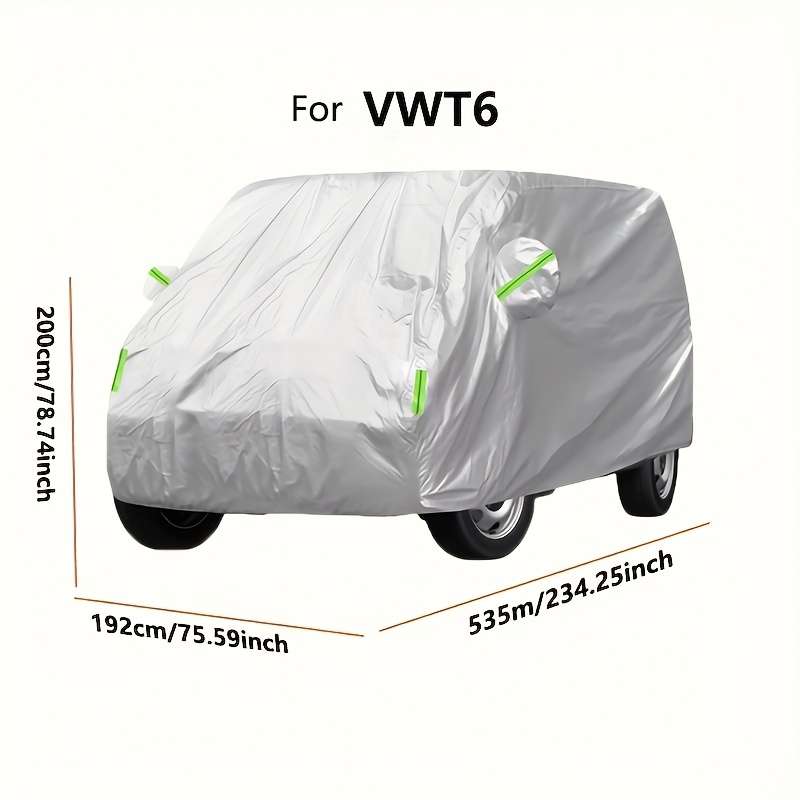 Car Cover Size For T6