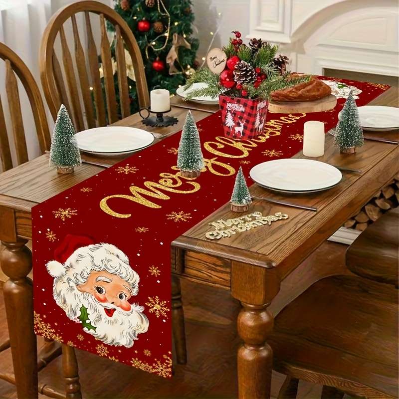 Christmas Tablecloth Quantity 1Pc