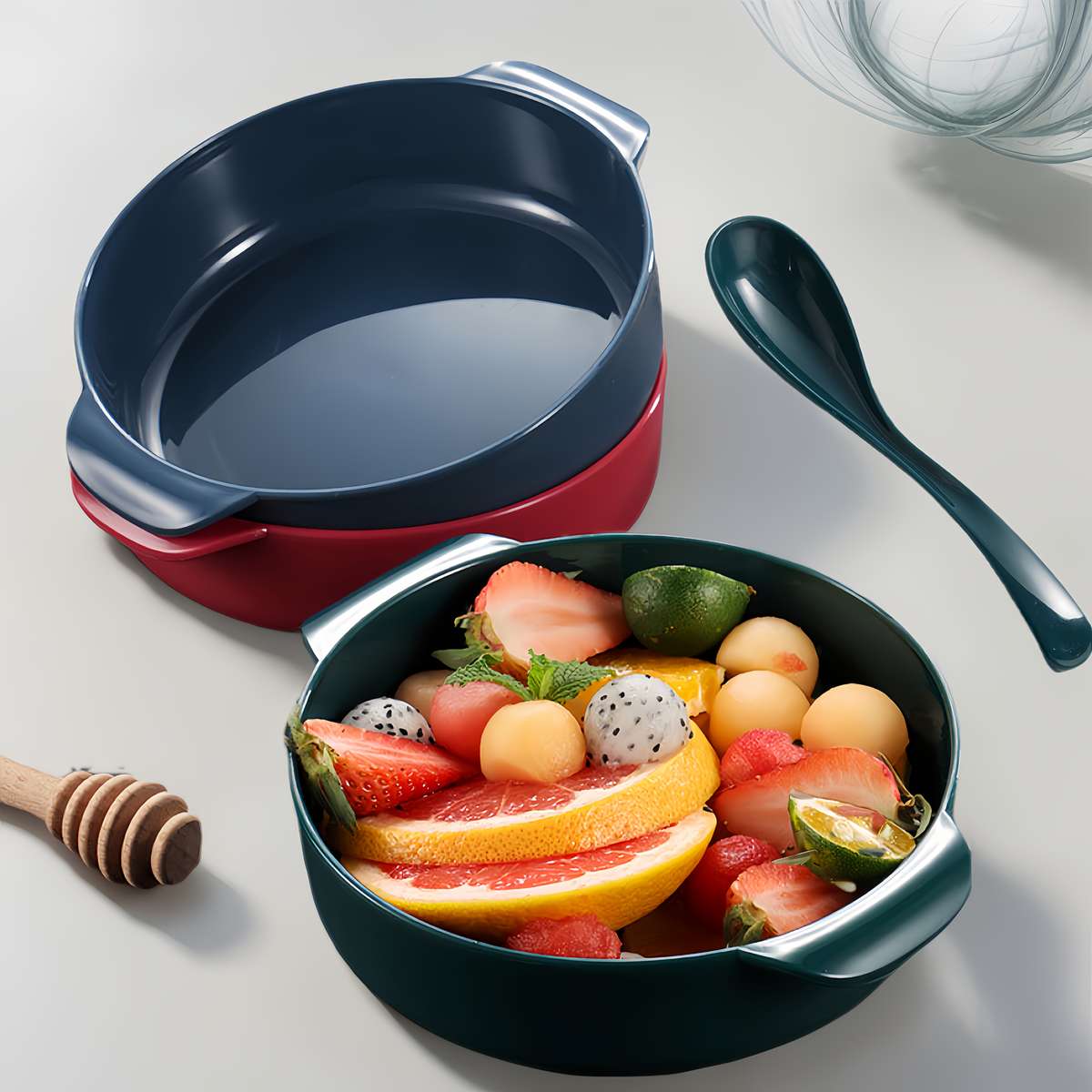 Bowl Items Red S Bowl  S Spoon