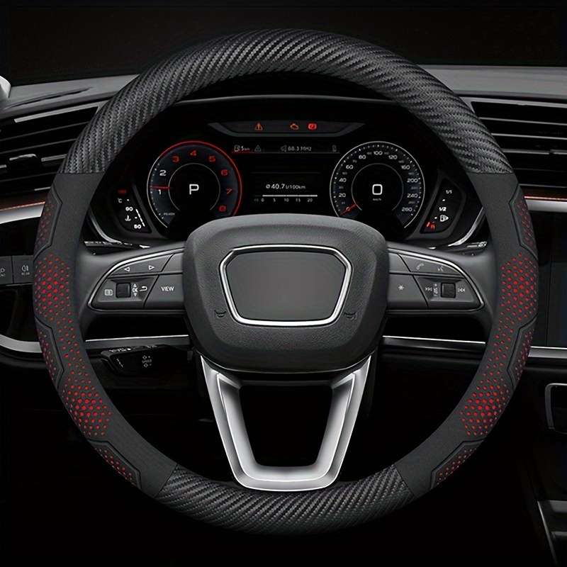 Car Steering Wheel Cover White