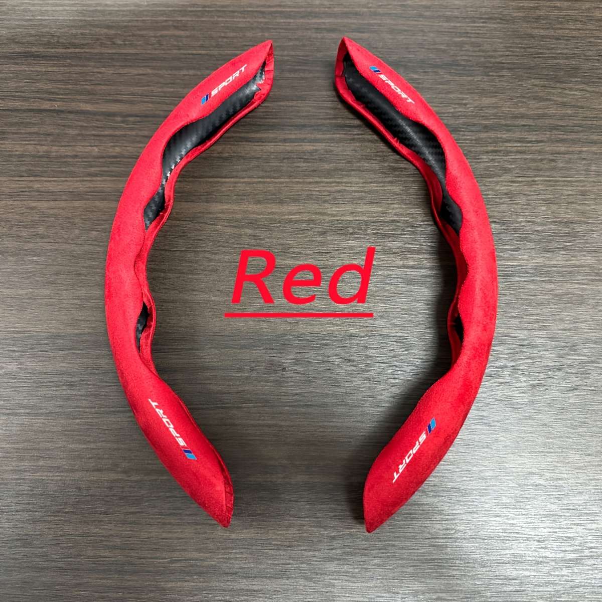 Car Steering Wheel Cover Red