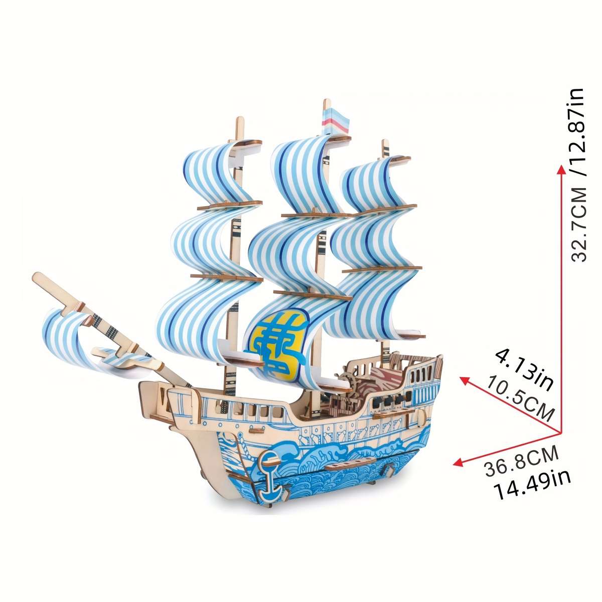 Building Toy Architectural Model Toy Set Style 2Pcs Set  Type B