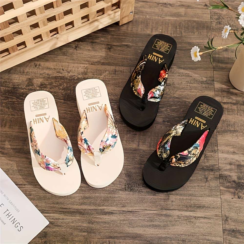 Ladies Summer Flip Flops White Uk 2