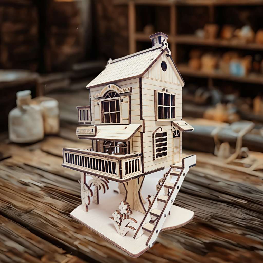 Building Toy Architectural Model Toy Set Style Mail