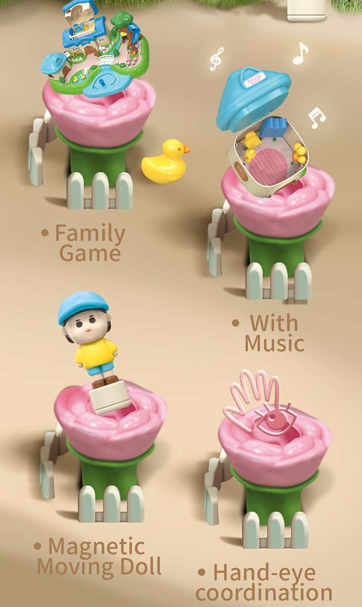 Building Toy Architectural Model Toy Set Color Green