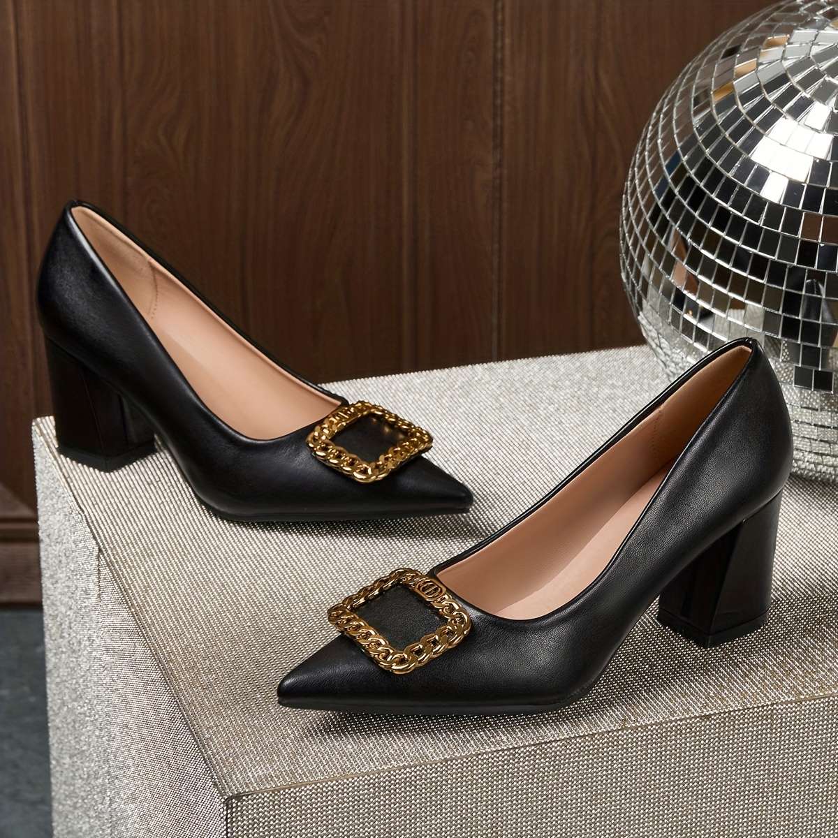 Women S High Heels Color Black Sizeuk 6
