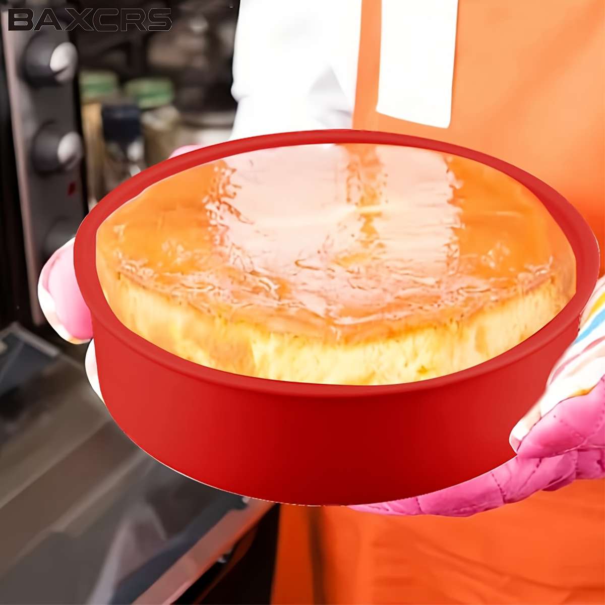 Suitable For Baking Molds Color Red Model 3Pcs