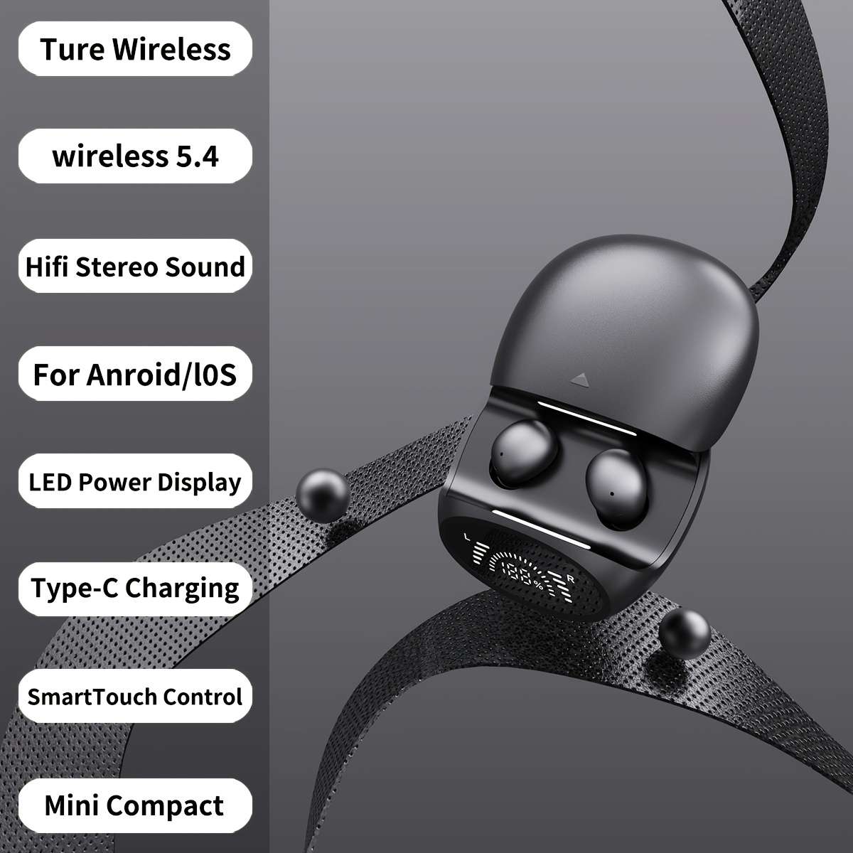 Wireless Headphones   White