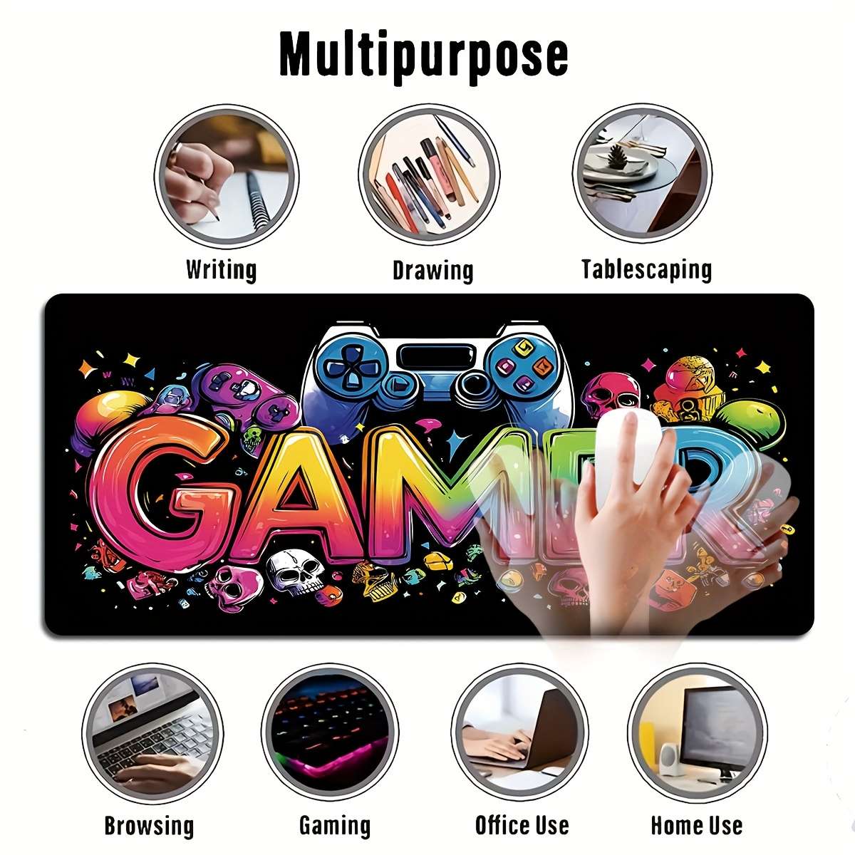 Mouse Pad Color A Size40*90Cm 15.7*35.4 Inches