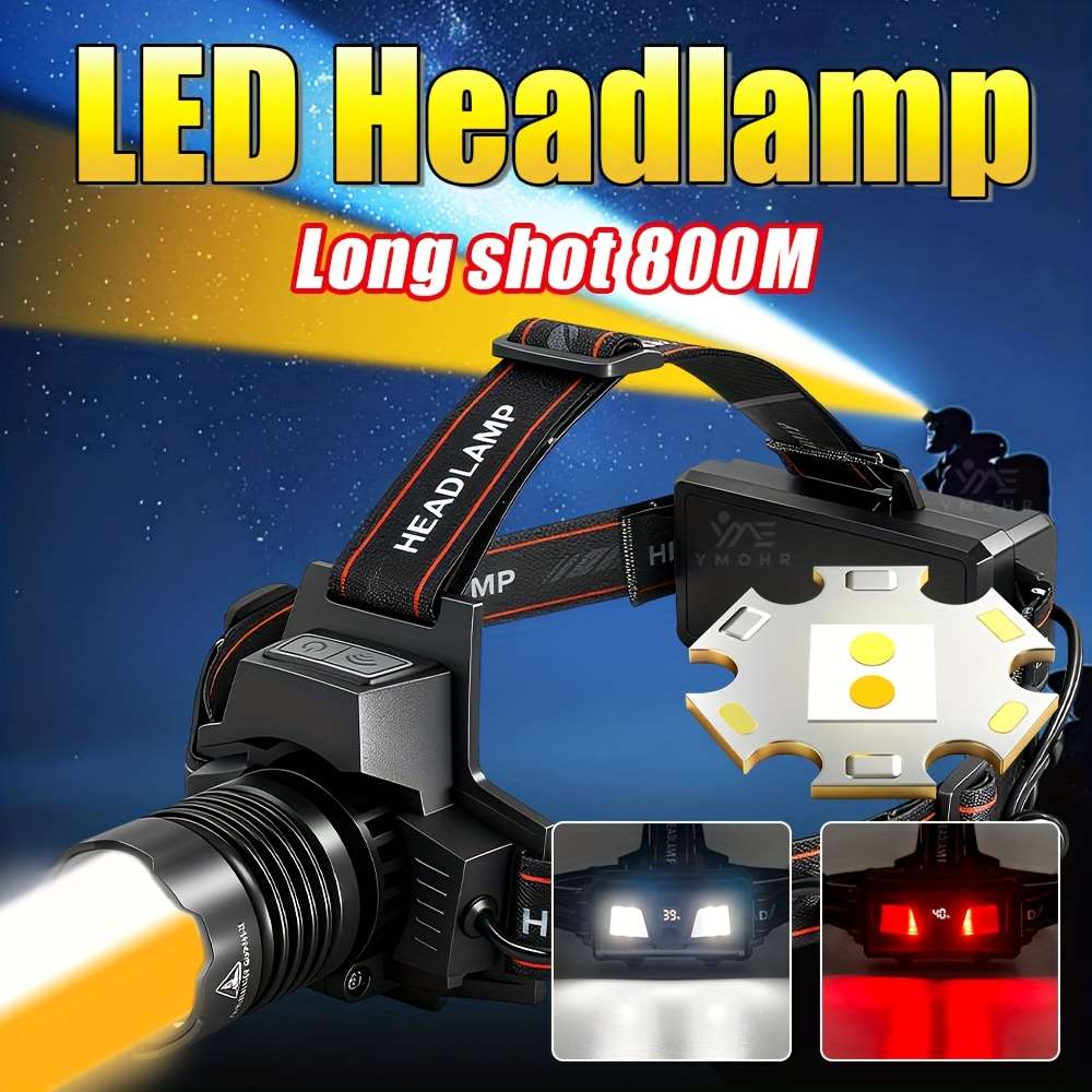 Headlamp Model 2Led Headllampwith Battery