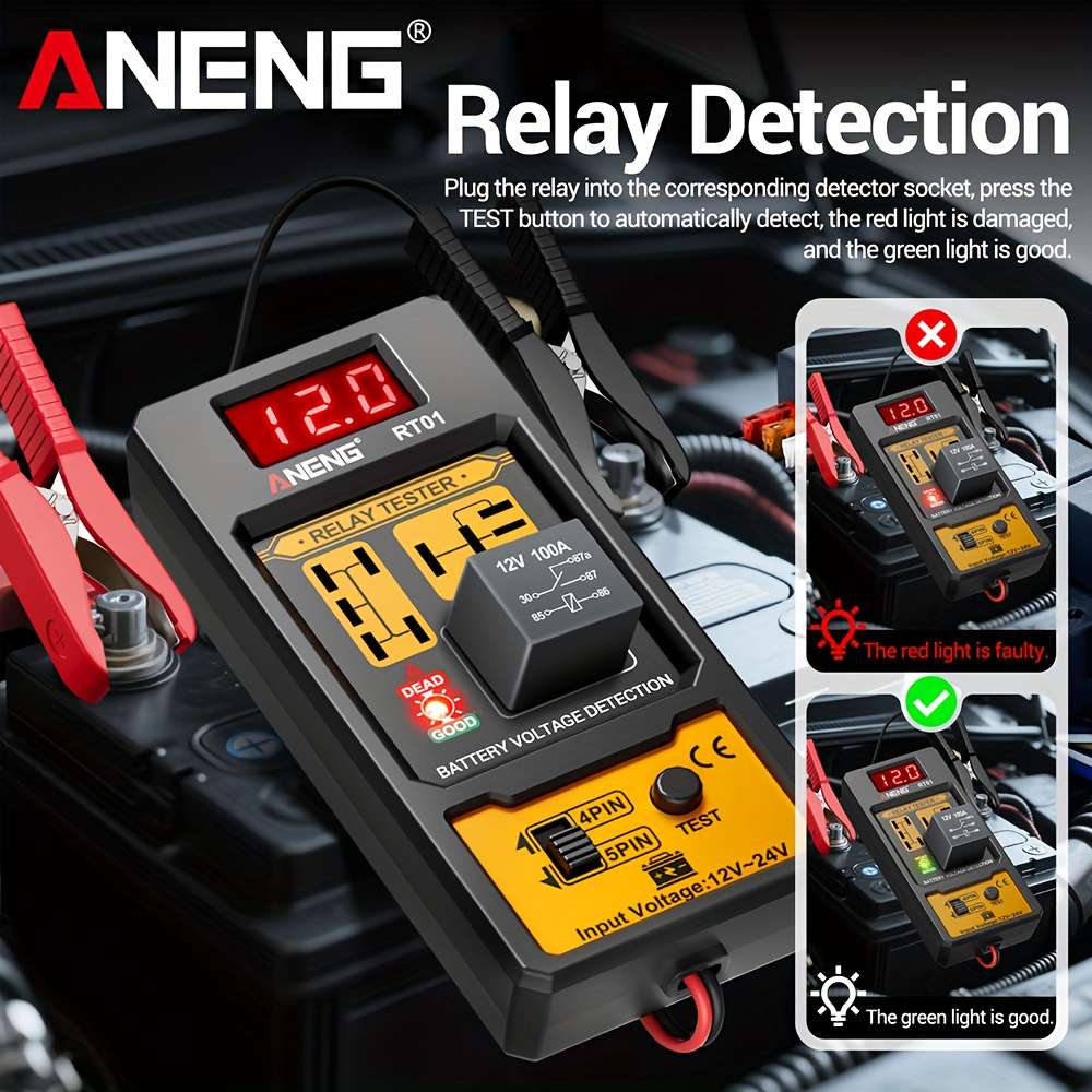 ANENG RT01 Automotive Relay Tester With