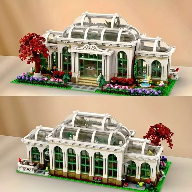 Building Toy Architectural Model Toy Set Style Botanical Garden