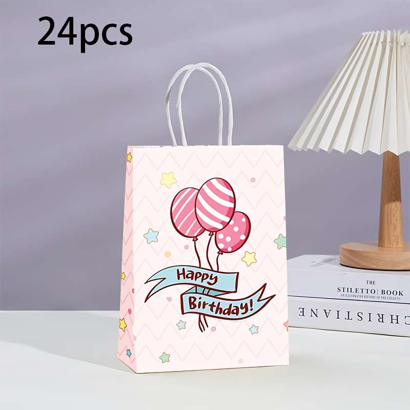 Gift Bags Color  Red  Quantity 24Pcs