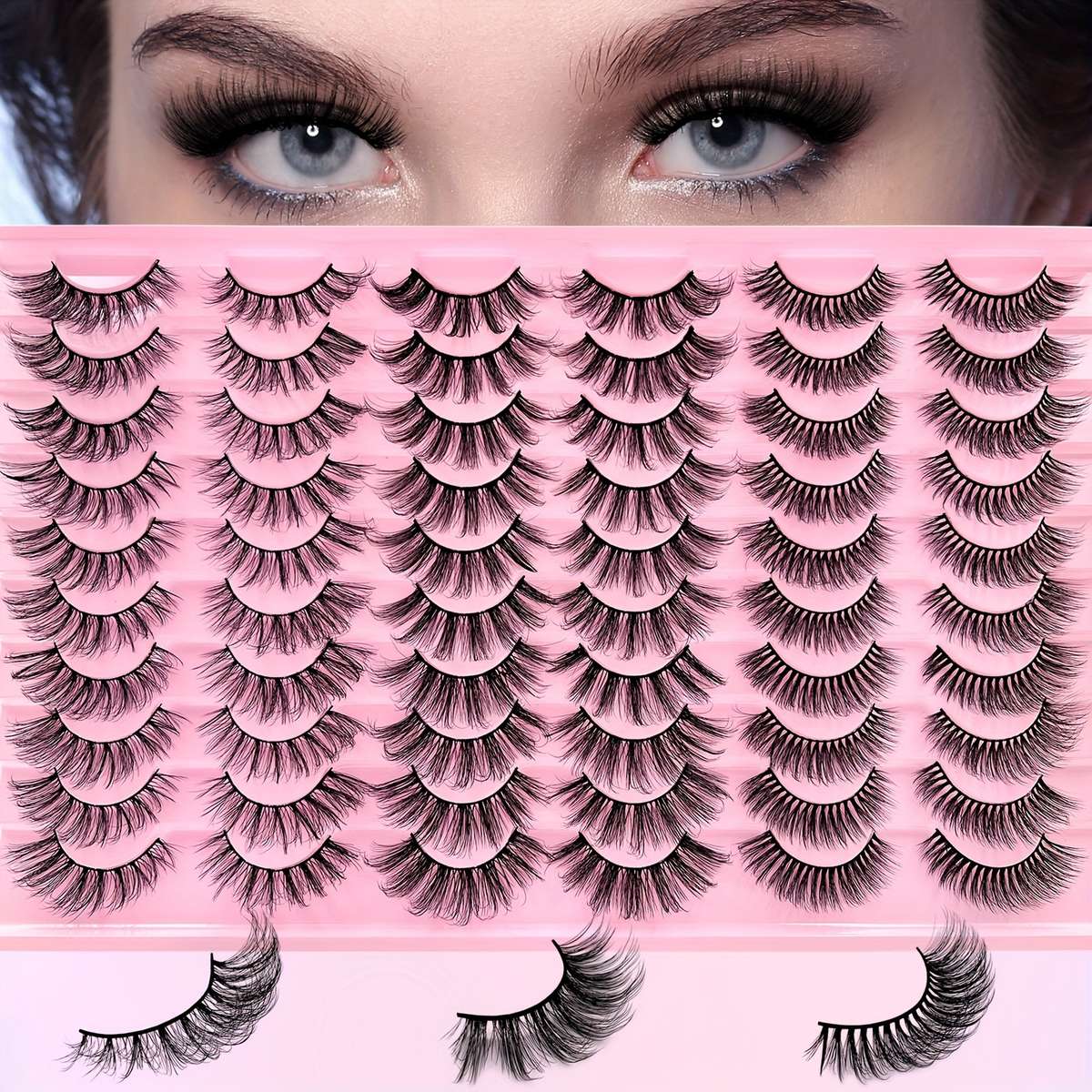 False Eyelashes Model 30P Bai 2
