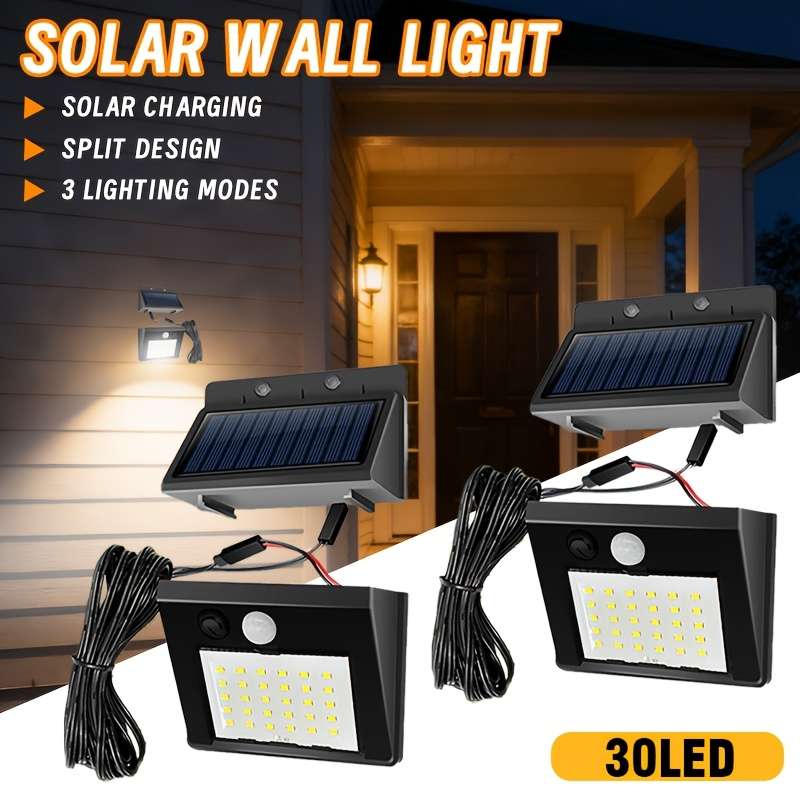 Solar Emergency Lights Items Solar Light 2Pcs