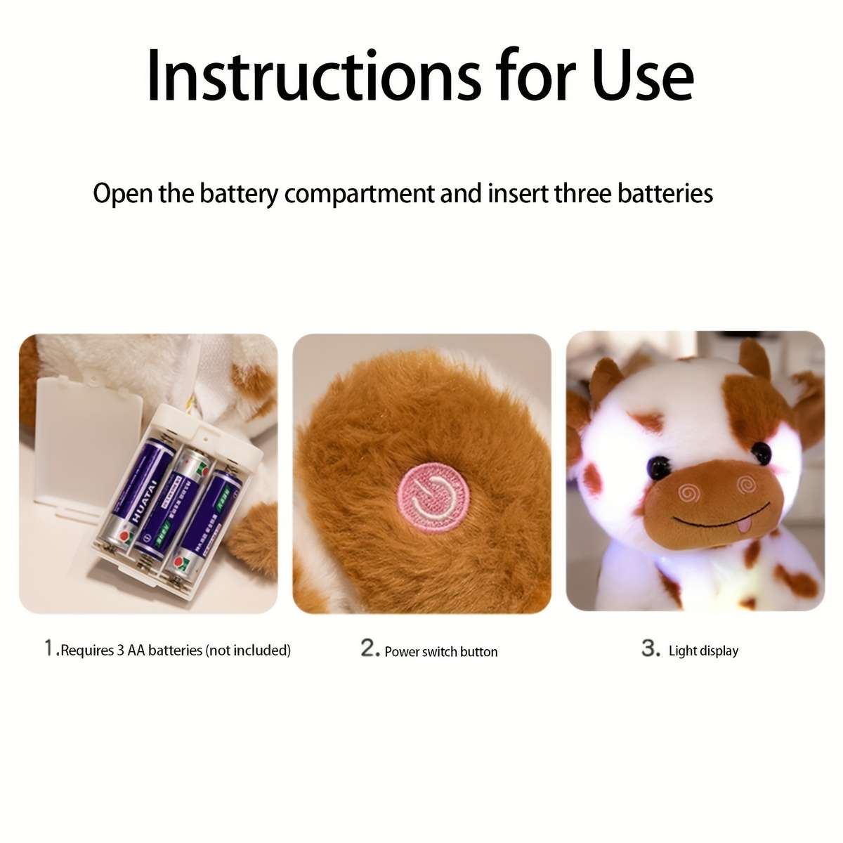 Plush Toyss color Black size 25cm 9.84inch