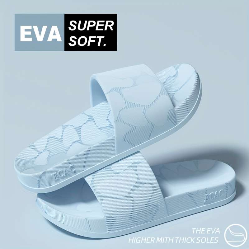 Men Slippers Summer Style Light Grey Size Uk 3.5 To 4