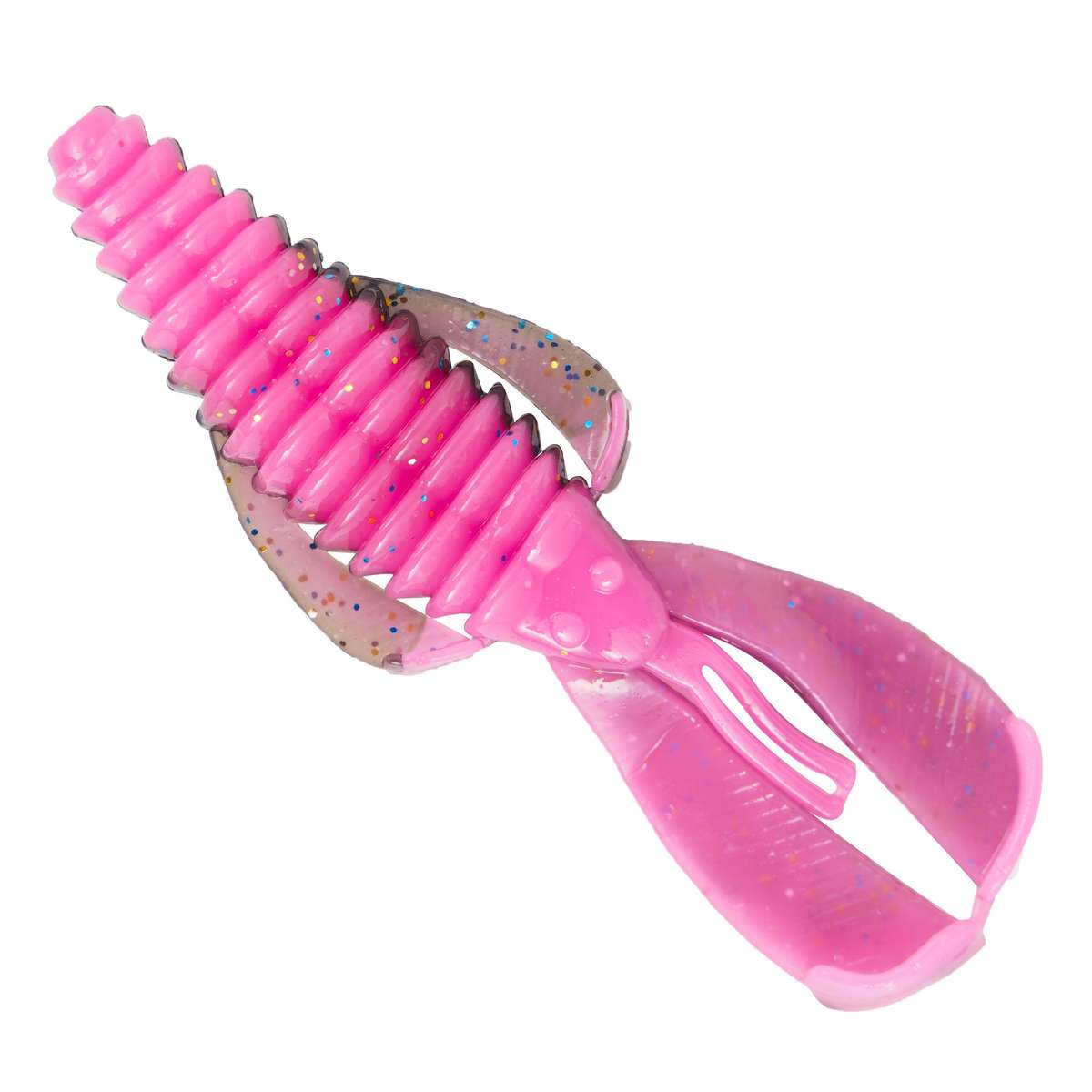 5pcs Vibrant Spiral Soft Baits 8.0cm 4.5g Slow Sinking Silicone Lures for Freshwater Saltw