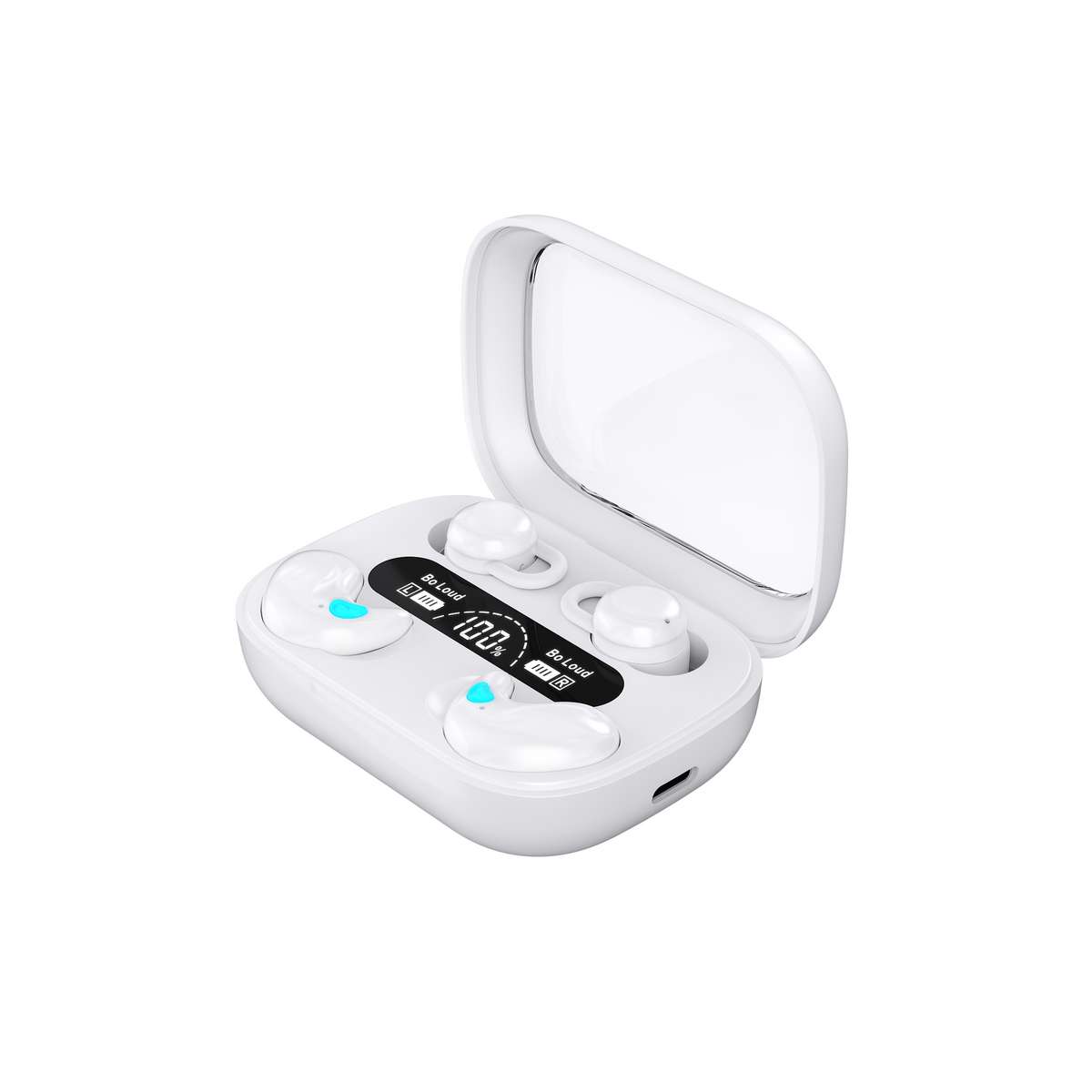 Rechargeable Wireless Earbuds Headphones Headset