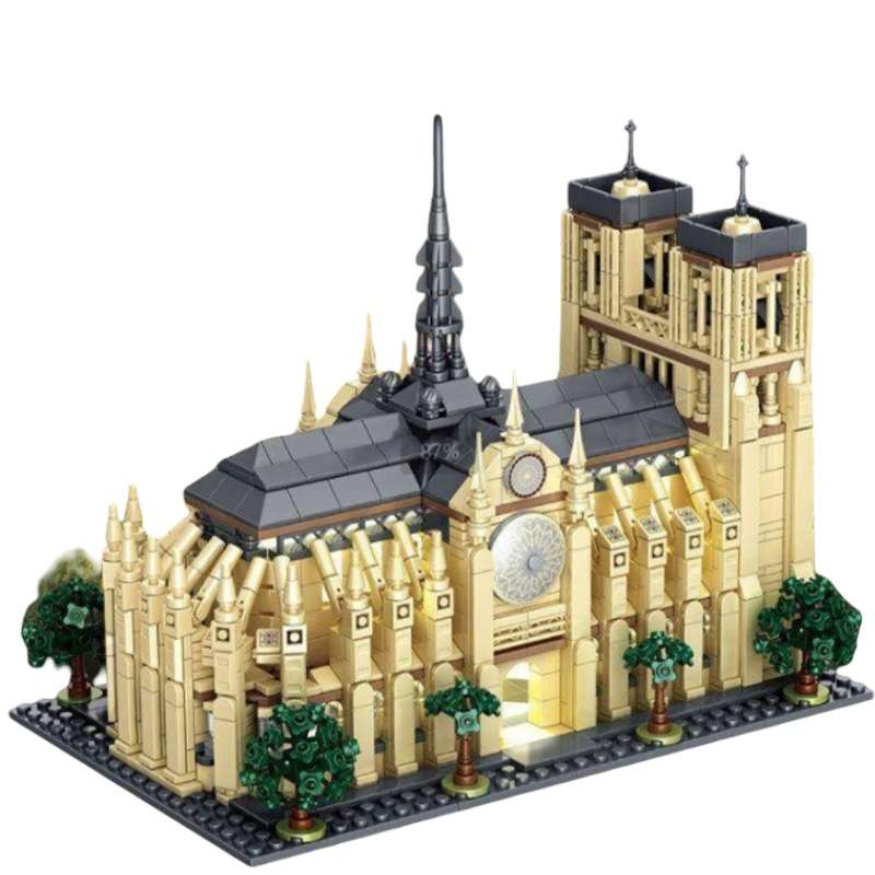3D Building Model Puzzle Set Model Gms T2106