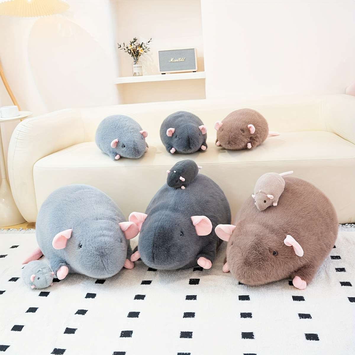 Plush Toyss color Coffee Color