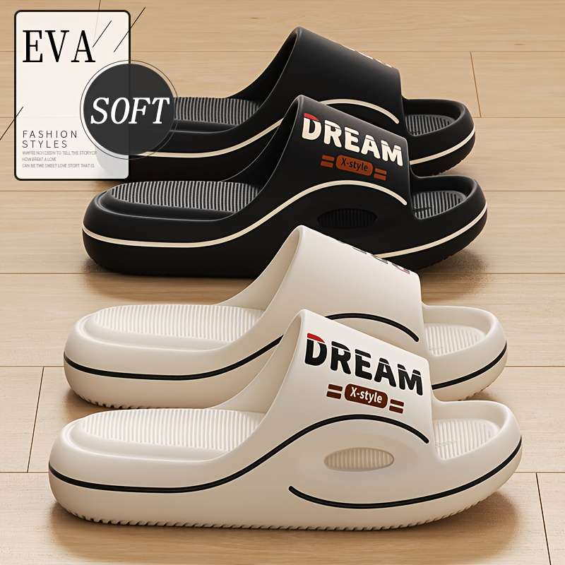 Men Slippers Summer Style White Size Uk 5.5 To 6