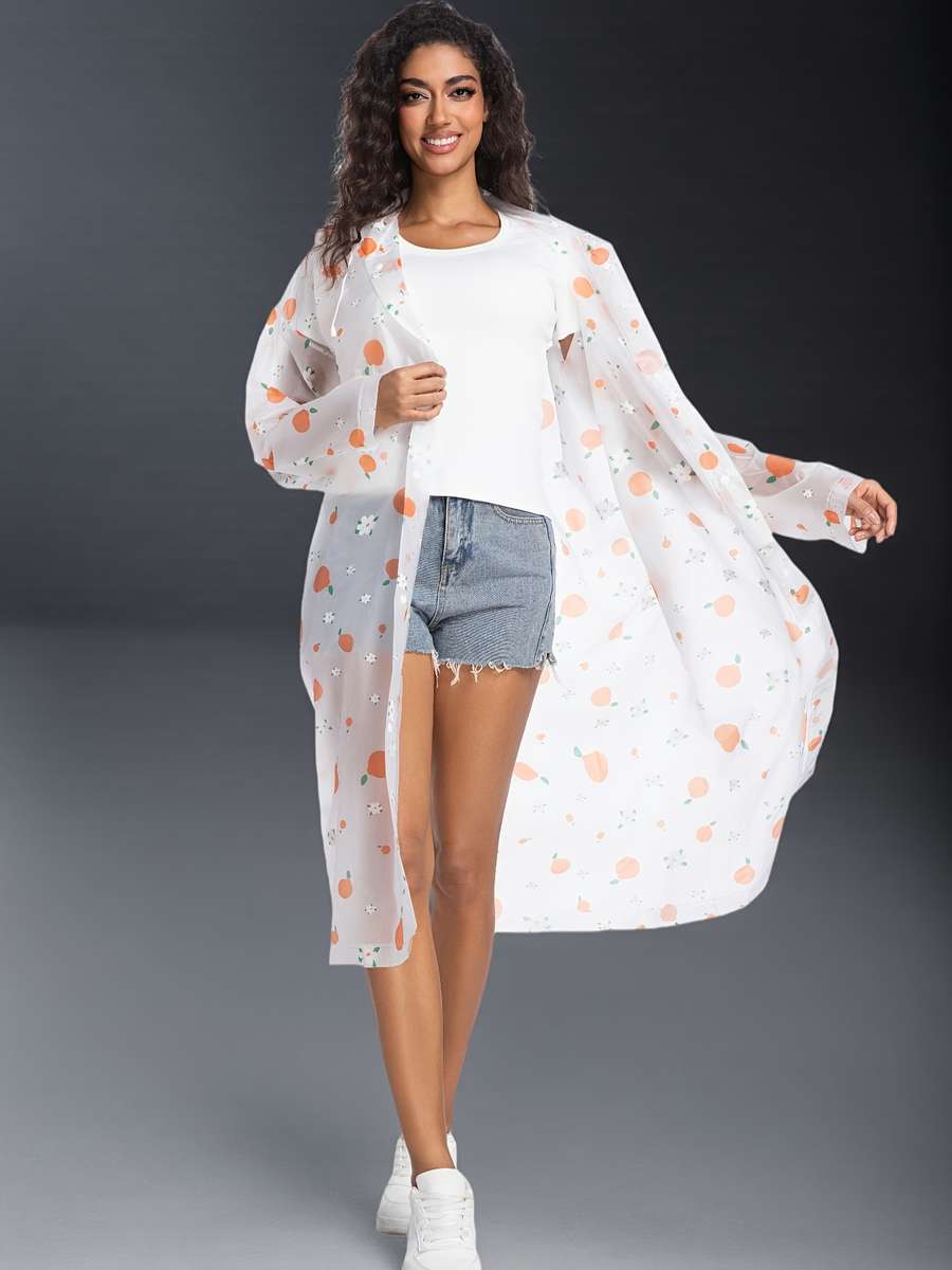 Raincoat Mixed Colors Size Onesize