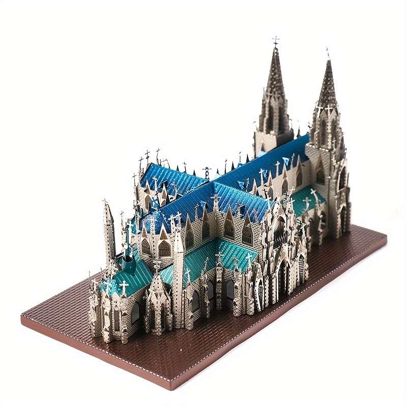 Building Toy Architectural Model Toy Set Items St Patrick S Cathedral For Ages 14 And Up