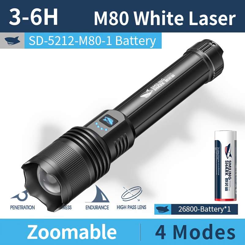 Flashlight Model Sd5212Black