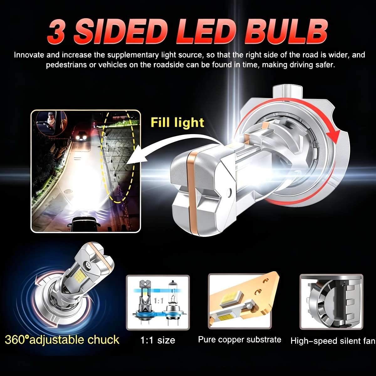 Car Lights Model H7