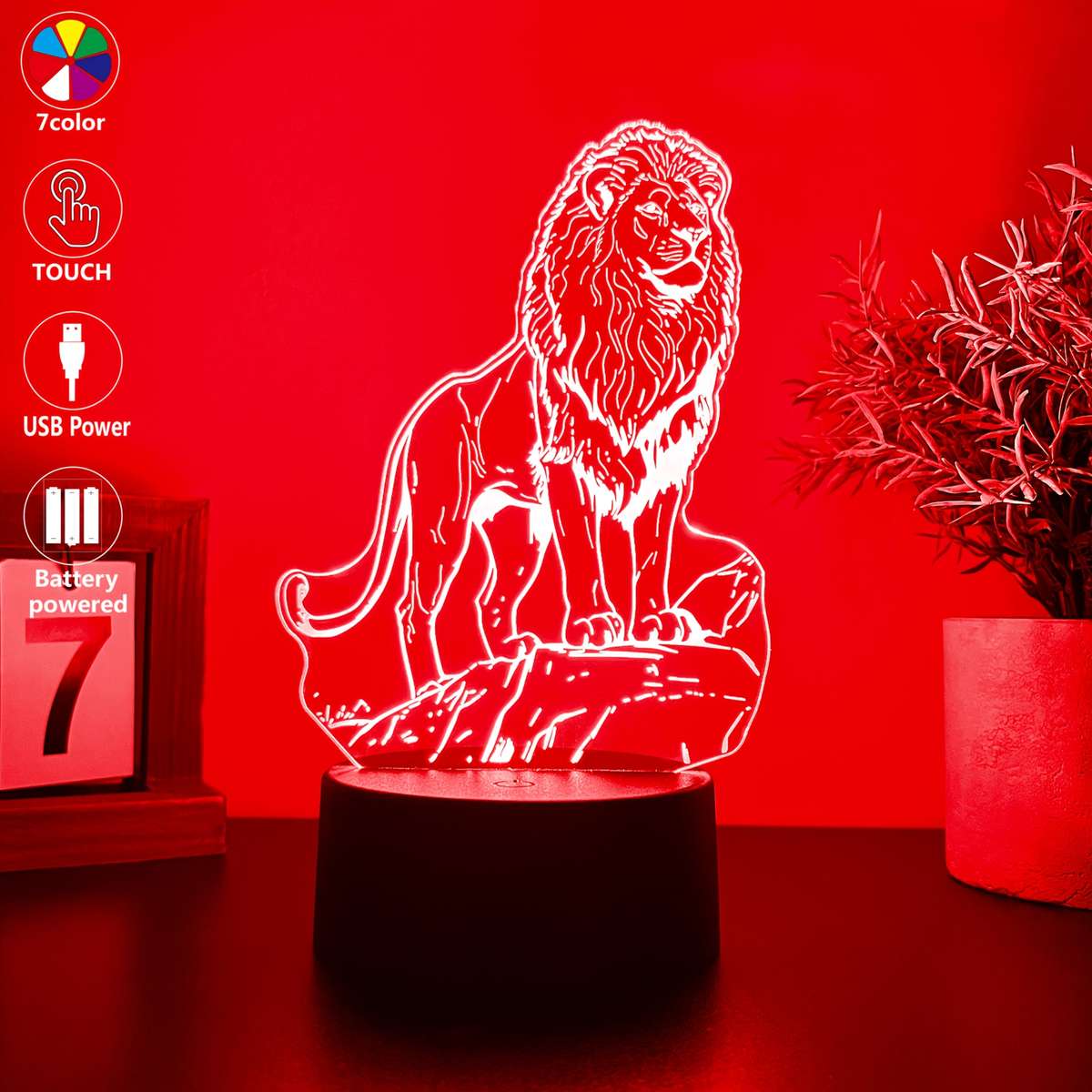 Night Light Color 7 Colors