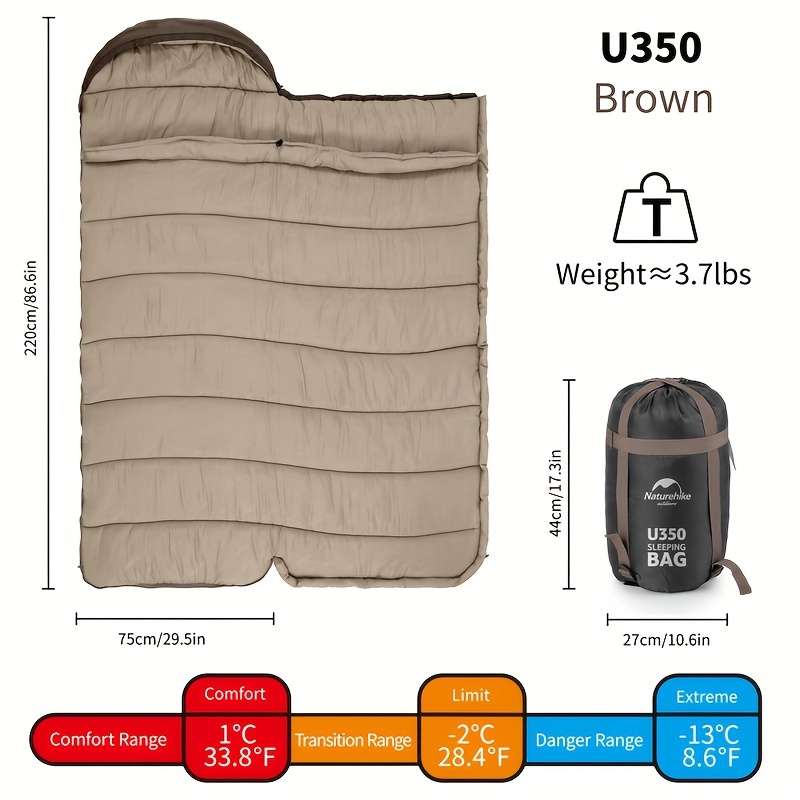 Professional Naturehike Hooded Sleeping Bag Ultralight Lightweight High Quality