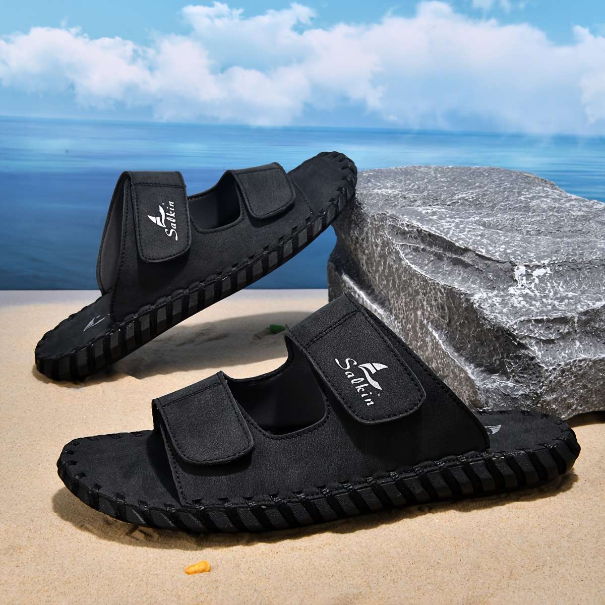 Sandals Color Black Size Uk 7