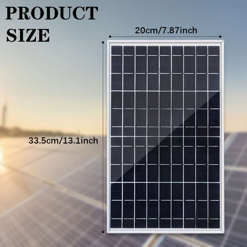 Solar Panel Model 2Pcs Solar Panel Add Dc Cable