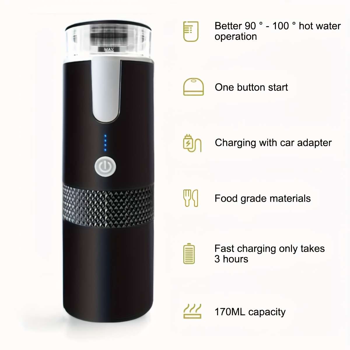 Coffee Pot Color Black