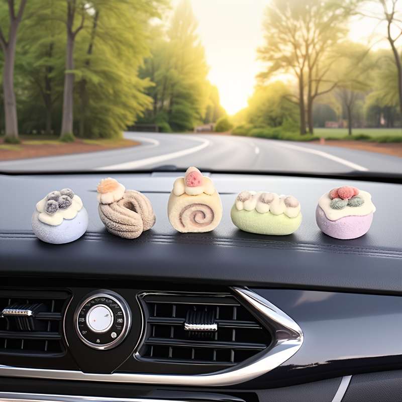 Car Interior Decor 5Pcsstyle Cake Style